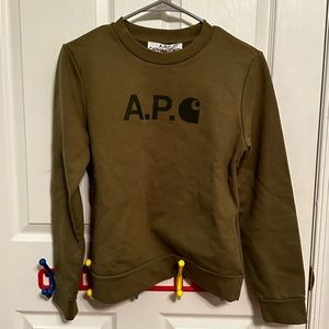 Carhartt WIP x APC sweatshirt